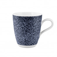 Seltmann Weiden Life Molecule Denim Blue Becher mit Henkel 0,40 L