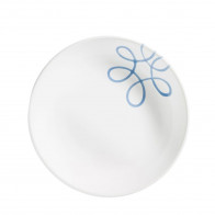 Gmundner Keramik Pur Geflammt Blau Prato de sopa Cup d: 20 cm / h: 4,4 cm