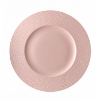 Rosenthal Kumi Rose tone Prato de jantar com borda 28 cm