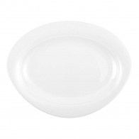 Seltmann Weiden Trio Weiß Tabuleiro oval 35x27 cm