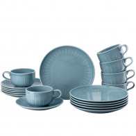 Rosenthal Joyn Denim Blue Conjunto de café 18 peças