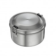 Cilio Outdoor Caixa de almoço redonda de 8,5 cm