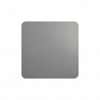 ASA SELECTION Table Tops Leather Optic Fine Conjunto de porta-copos 4 peças cimento 10x10 vm