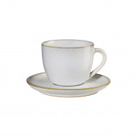 ASA SELECTION Saisons Sand Chávena de cappuccino com pires 0,23 L / h: 7,5 cm