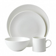 Wedgwood Gio Weiß Conjunto de 16 peças.