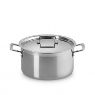 Le Creuset 3-PLY Edelstahl Kochgeschirr Panela com tampa 24 cm / 6,0L