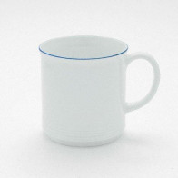 Friesland Jeverland Kleine Brise Caneca empilhável com pega 0,25 L / Altura: 8,5 cm / Diâmetro: 8,5 cm