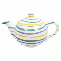 Gmundner Keramik Buntgeflammt Chaleira lisa 1,5 L / h: 16,5 cm