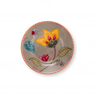 Pip Studio Blooming Tales Khaki Petit Four 12 cm