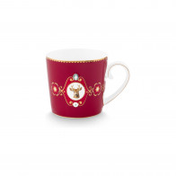 Pip Studio Love Birds Dark Red Kaffeetasse 0,15 L