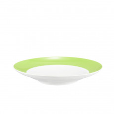 Seltmann Weiden Liberty Pure Colours Lime Green Prato de sopa redondo 23,5 cm