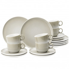 Seltmann Weiden Sento Home Aura Cream serviço de café 18 peças