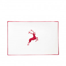 Gmundner Keramik Roter Hirsch Placa retangular 30x20x2,5 cm