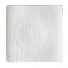 Rosenthal Mesh Weiß Prato quadrado plano 31 cm
