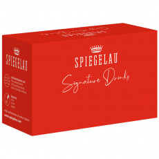 Spiegelau Signature Drinks Copo de refrigerante Lines Conjunto de 2 peças h: 80 mm / 330 ml