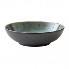Bitz Gastro black / green Pastaschale d: 20 cm / h: 6 cm