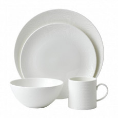 Wedgwood Gio Weiß Conjunto de 16 peças.