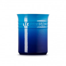 Le Creuset Poterie Aufbewahren Pote para colheres de cozinha azure blue 15 cm