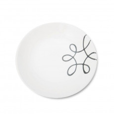 Gmundner Keramik Pur Geflammt Grau Prato de sopa Cup d: 20 cm / h: 4,4 cm