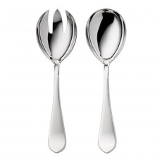 Robbe & Berking Eclipse - 150 gramm versilbert Conjunto de talheres para salada grande 2 peças