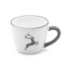 Gmundner Keramik Grauer Hirsch Xícara de Moka/Espresso Gourmet 0,06 L / h: 5,1 cm