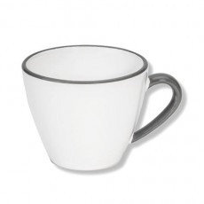 Gmundner Keramik Grauer Rand Chávena de café Gourmet 0,2 L