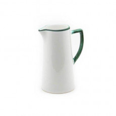 Gmundner Keramik Grüner Rand Jarra de água 1,2 L / h: 22 cm