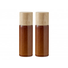 Bitz Gastro amber Conjunto de moinho de sal e pimenta 2 peças d: 5 cm / h: 16,7 cm