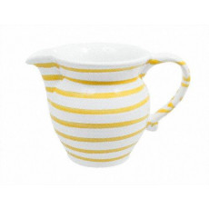 Gmundner Keramik Gelbgeflammt Leiteiro liso 0,3 L / h:9,5 cm