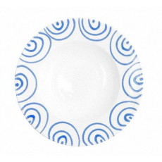 Gmundner Keramik Blaugeflammt Prato de massa Gourmet d: 29 cm / h: 4,5 cm