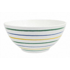 Gmundner Keramik Buntgeflammt Tigela d: 27 cm / 2,5 L