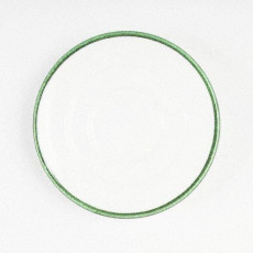 Gmundner Keramik Grüner Rand Pires de café/espresso Gourmet d: 11 cm