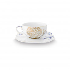 Pip Studio Royal White Teetasse 2-tlg. 0,25 L