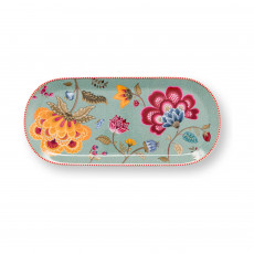 Pip Studio Blooming Tales Blue Tortenteller 33 cm