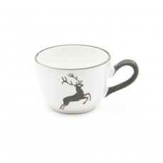 Gmundner Keramik Grauer Hirsch Chávena de café lisa 0,19 L / h: 6,6 cm