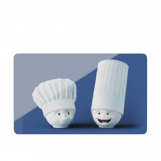 Fiftyeight Products TV Tassen Tábua de café da manhã Chefs 23x14 cm