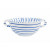 Gmundner Keramik Blaugeflammt Tigela larga d: 17 cm / 0,6 L