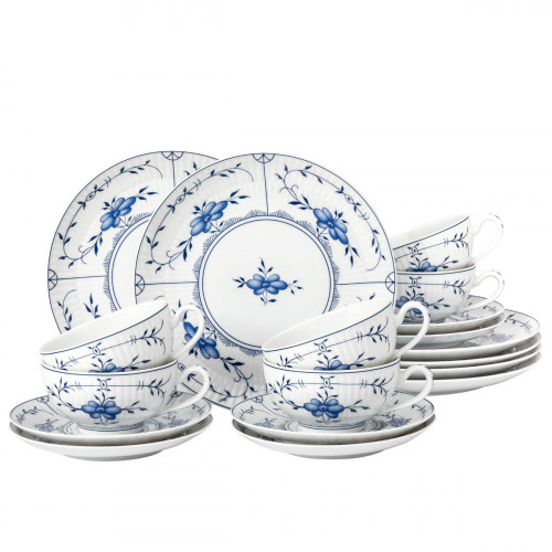 Seltmann Weiden Amina Strohblume set de ceai mare 18 piese