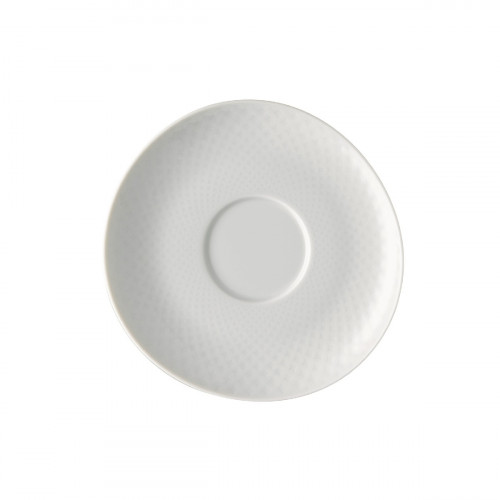 Rosenthal Junto Weiß - Porzellan Soucoupe Cafe au Lait 18 cm