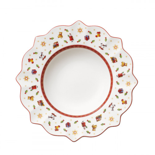 Villeroy & Boch Toy's Delight Farfurie de supă albă 26 cm