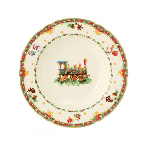 Seltmann Weiden Marie-Luise Weihnachtsnostalgie Farfurie de supă 23 cm