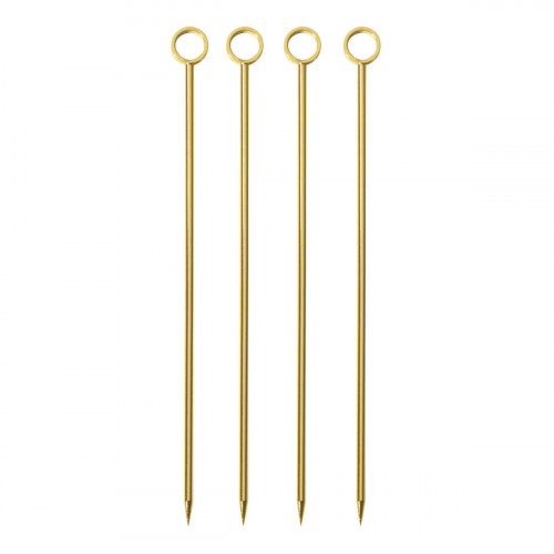 Sambonet Paderno Bar Utensils Set de scobitori pentru cocktail 4 buc. 10 cm