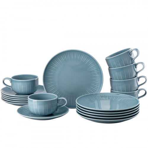Rosenthal Joyn Denim Blue Set de cafea 18 piese