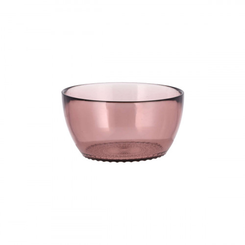 Bitz Kusintha - Glas pink Schale d: 12 cm