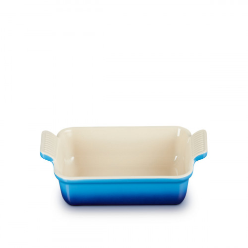 Le Creuset Poterie - Auflaufformen Vas de copt dreptunghiular Tradition Azure Blue 19 cm
