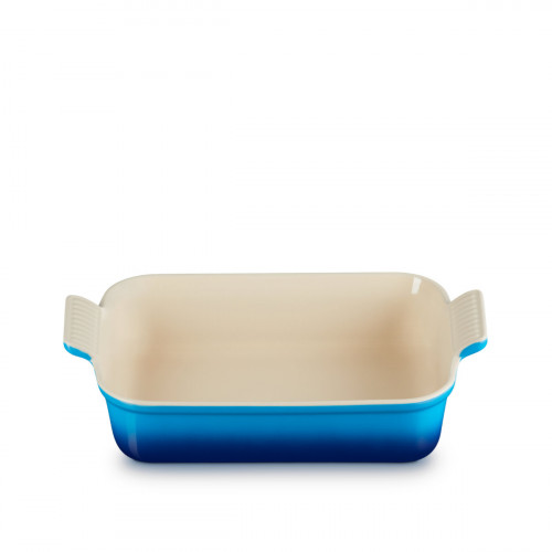 Le Creuset Poterie - Auflaufformen Vas de copt dreptunghiular Tradition Azure Blue 26 cm