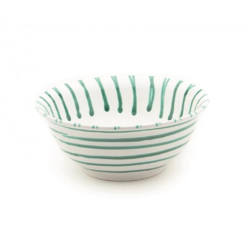 Gmundner Keramik Grüngeflammt Bol de salată d: 26 cm / 2,0 L