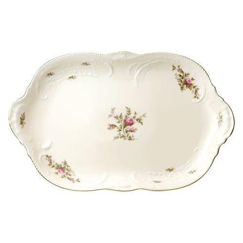 Rosenthal Sanssouci Elfenbein Moosrose neu Placă 38 cm