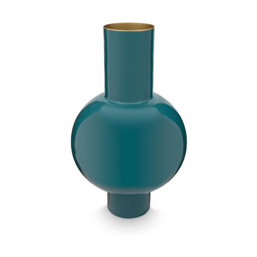 Pip Studio Home Accessories Vase Metall Dark Green 40 cm