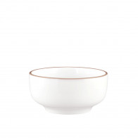 Seltmann Weiden Sento Pure Lines Cocoa Brown Dipschale 8,5 cm